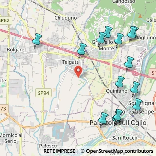 Mappa Via G. Scirea, 24060 Telgate BG, Italia (2.84467)