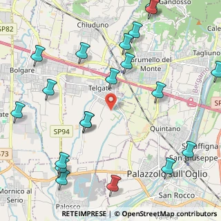 Mappa Via G. Scirea, 24060 Telgate BG, Italia (2.7885)