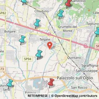 Mappa Via G. Scirea, 24060 Telgate BG, Italia (3.15364)