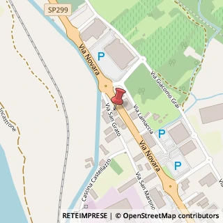 Mappa Via Novara, 296, 28078 Romagnano Sesia, Novara (Piemonte)