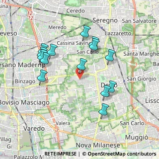 Mappa Via Dolomiti, 20832 Desio MB, Italia (1.87357)