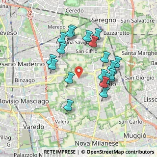 Mappa Via Dolomiti, 20832 Desio MB, Italia (1.69)