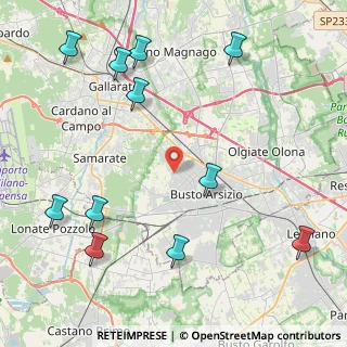 Mappa Via Don Mario Belloli, 21052 Busto Arsizio VA, Italia (5.44727)