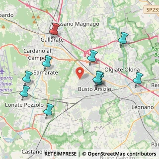 Mappa Via Don Mario Belloli, 21052 Busto Arsizio VA, Italia (4.24182)