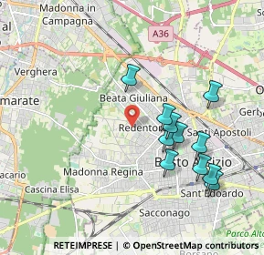 Mappa Via Rodari Tommaso, 21052 Busto Arsizio VA, Italia (1.83)
