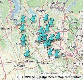 Mappa Via T. Rodari, 21052 Busto Arsizio VA, Italia (10.5025)