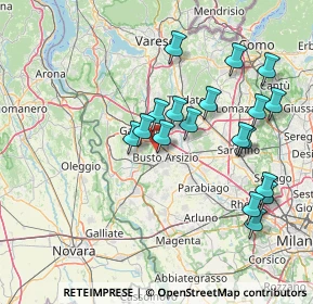 Mappa Via T. Rodari, 21052 Busto Arsizio VA, Italia (14.89722)