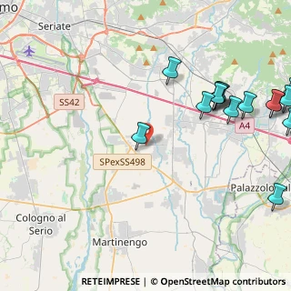 Mappa SP 93, 24050 Calcinate BG, Italia (5.87875)