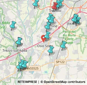 Mappa Via Francesco Petrarca, 24046 Osio Sotto BG, Italia (4.981)