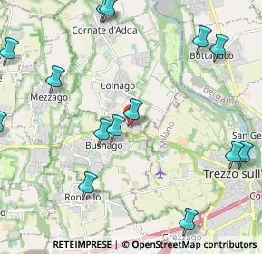 Mappa Via berlinguer snc, 20874 Busnago MB, Italia (3.00294)