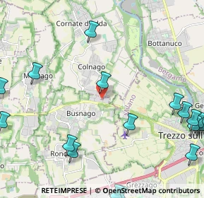 Mappa Via berlinguer snc, 20874 Busnago MB, Italia (3.3155)