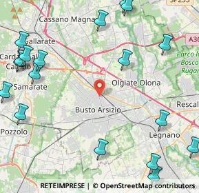 Mappa Viale Armando Diaz, 21052 Busto Arsizio VA, Italia (6.485)