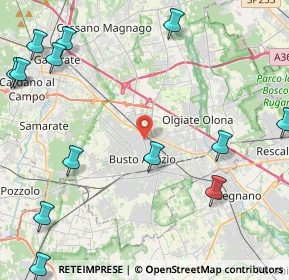 Mappa Viale Armando Diaz, 21052 Busto Arsizio VA, Italia (6.40429)