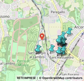 Mappa Via Molino Sesto Giovane, 20852 Villasanta MB, Italia (0.9135)