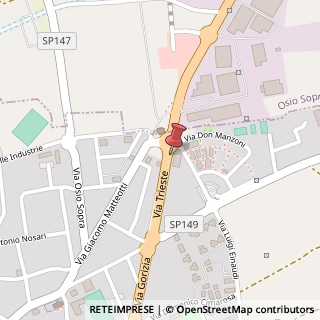Mappa Via Trieste, 14, 24046 Osio Sotto, Bergamo (Lombardia)
