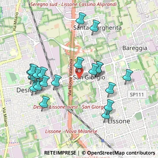 Mappa Piazza Giotto, 20832 Desio MB, Italia (1.041)