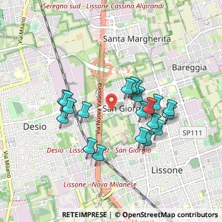 Mappa Piazza Giotto, 20832 Desio MB, Italia (0.8175)
