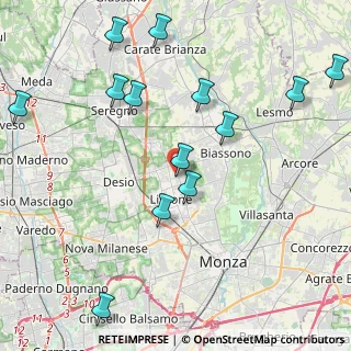 Mappa Via Andrea Appiani, 20851 Lissone MB, Italia (4.86308)