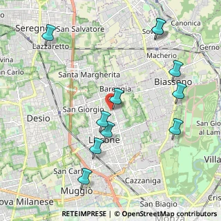 Mappa Via Andrea Appiani, 20851 Lissone MB, Italia (2.30909)