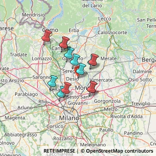 Mappa Via Salvo D'Acquisto, 20851 Lissone MB, Italia (10.01154)