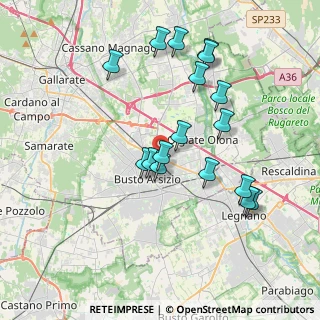 Mappa Via Brescia, 21052 Busto Arsizio VA, Italia (3.64294)