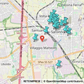Mappa 21040 Saronno VA, Italia (1.0745)