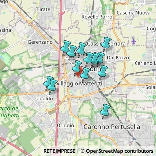 Mappa 21040 Saronno VA, Italia (1.25714)
