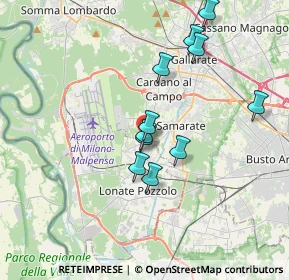 Mappa Via Gorizia, 21010 Ferno VA, Italia (3.13182)