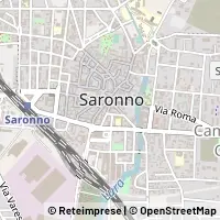 Kaart Saronno