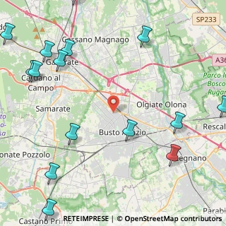 Mappa Via dei Sassi, 21052 Busto Arsizio VA, Italia (6.432)