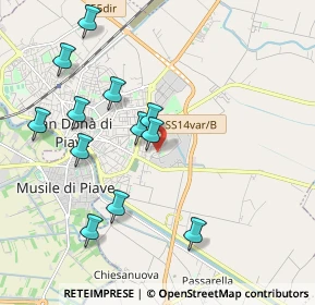 Mappa Via Taviani, 30027 San Donà di Piave VE, Italia (2.00083)