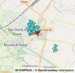 Mappa Via Taviani, 30027 San Donà di Piave VE, Italia (0.94636)