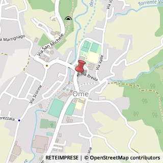 Mappa Via E. Fermi, 8, 25050 Ome, Brescia (Lombardia)