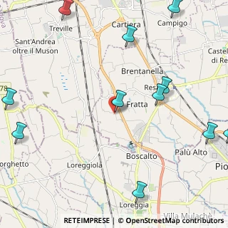 Mappa Via Caravaggio, 31023 Resana TV, Italia (3.05182)