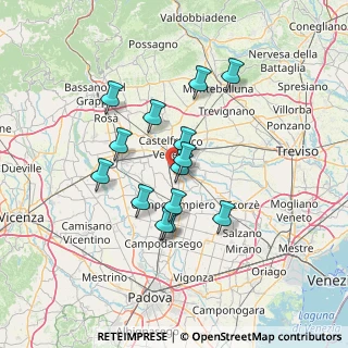 Mappa Via Caravaggio, 31023 Resana TV, Italia (11.26357)