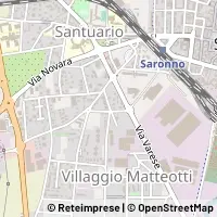 Mapa Saronno