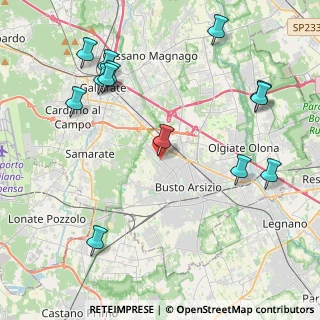 Mappa Via di Vittorio Giuseppe, 21052 Busto Arsizio VA, Italia (5.04923)