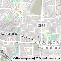 Kaart Saronno