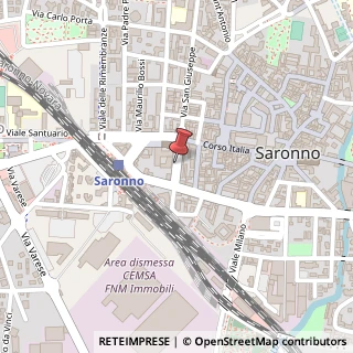 Mappa Via Felice Carcano, 8, 21047 Saronno, Varese (Lombardia)