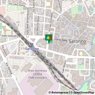 Mappa Via Felice Carcano, 8, 21047 Saronno, Varese (Lombardia)