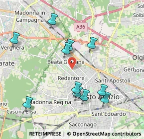 Mappa Via Quintino Sella, 21052 Busto Arsizio VA, Italia (2.02273)