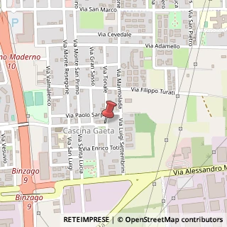 Mappa Piazza Gaeta, 4, 20811 Cesano Maderno, Monza e Brianza (Lombardia)