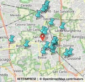 Mappa Via E. Fermi, 20033 Desio MB, Italia (1.7695)