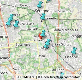 Mappa Via E. Fermi, 20033 Desio MB, Italia (2.66417)