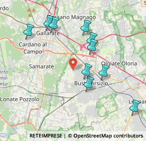 Mappa Via Cavalier Carlo Azimonti, 21052 Busto Arsizio VA, Italia (4.43727)