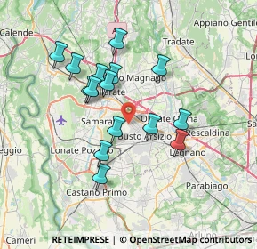 Mappa Via Cavalier Carlo Azimonti, 21052 Busto Arsizio VA, Italia (6.29667)