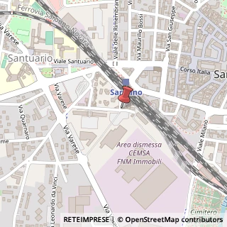 Mappa Via Giuseppe Mazzini, 8, 21047 Saronno, Varese (Lombardia)