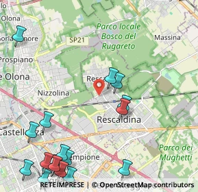 Mappa Via Carlo dell'Acqua, 20027 Rescaldina MI, Italia (3.245)
