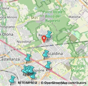 Mappa Via Carlo dell'Acqua, 20027 Rescaldina MI, Italia (2.82455)
