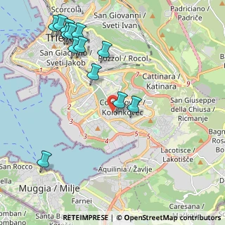 Mappa Via Domenico Cimarosa, 34148 Trieste TS, Italia (2.48769)